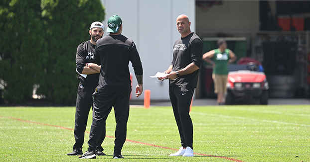 New York Jets Football Mini Camp Coaches