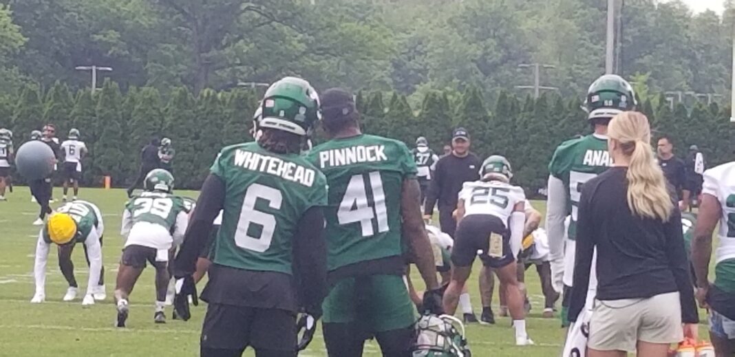 New York Jets Football Whitehead Pinnock