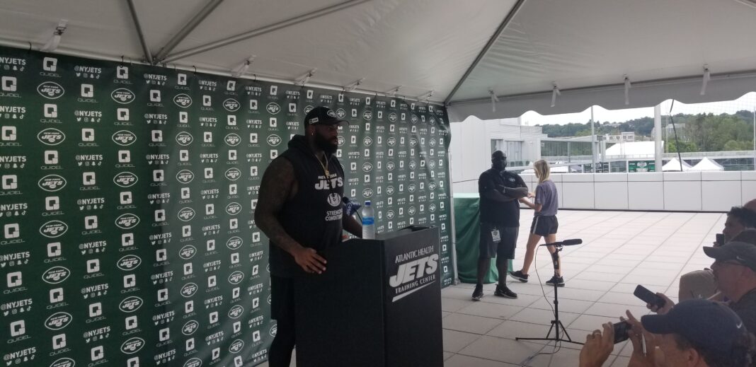 New York Jets Football press conference