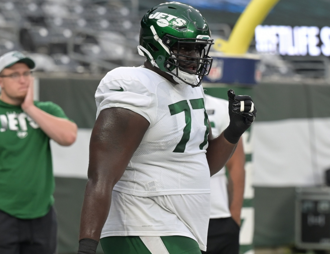 New York Jets Football Mekhi Becton