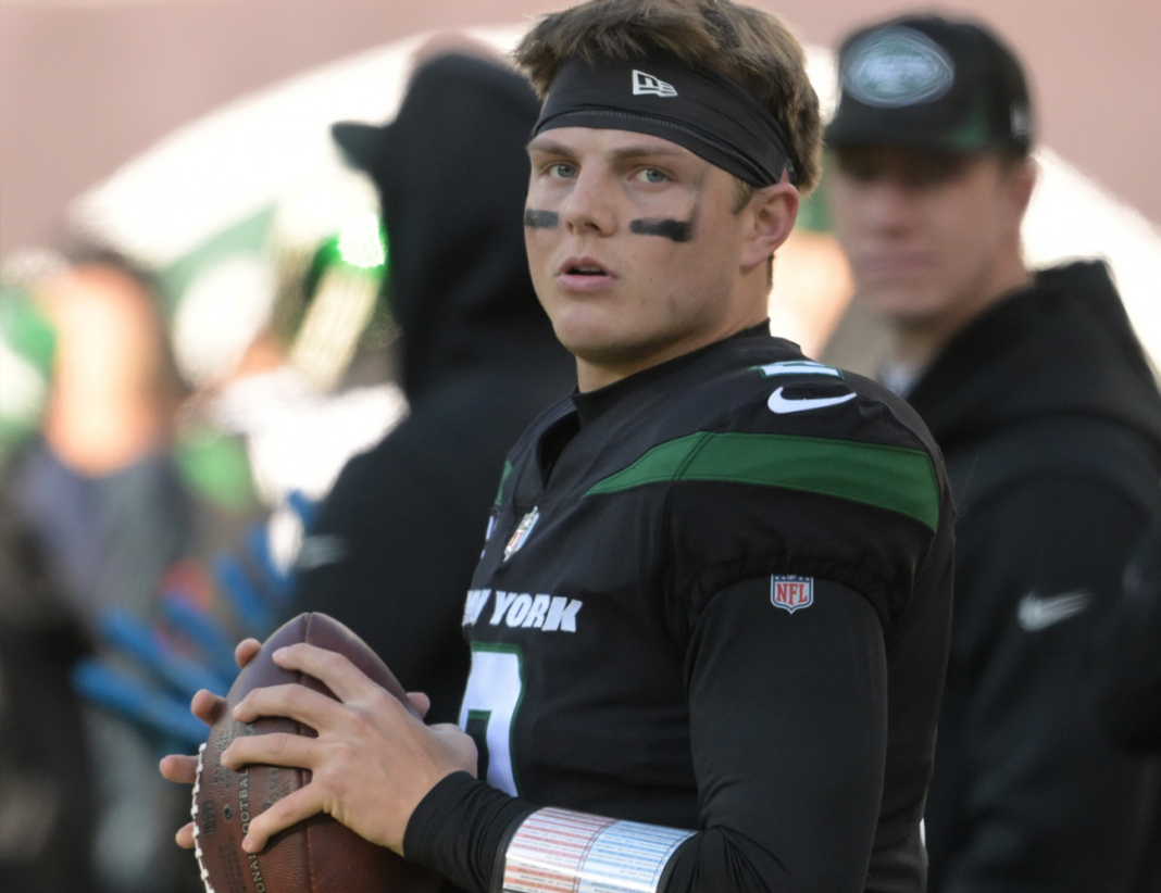 New York Jets Football Zach Wilson