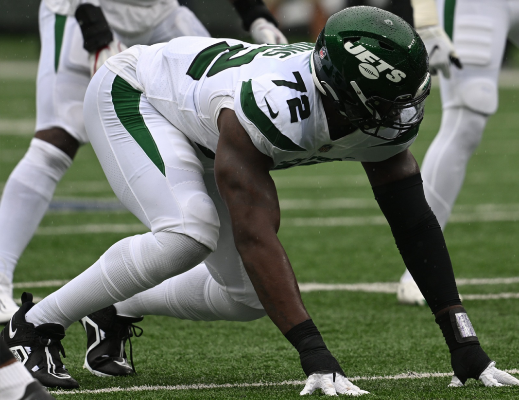 New York Jets Football Micheal Clemons