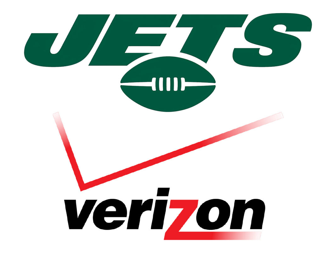 Jets and Verizon Logo